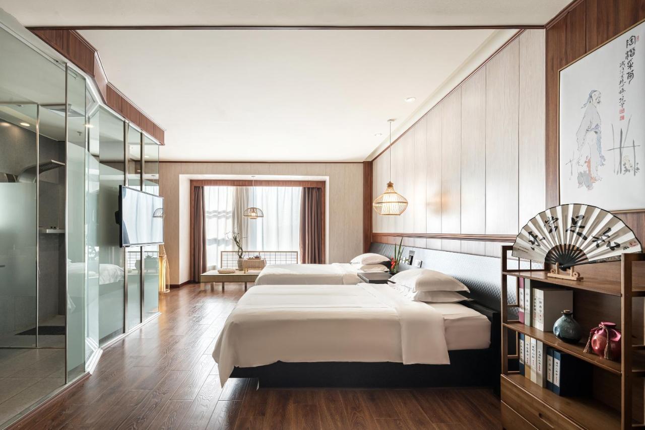 乐山上善居养心禅景酒店 Shangshan Zen Hotel ليشان المظهر الخارجي الصورة