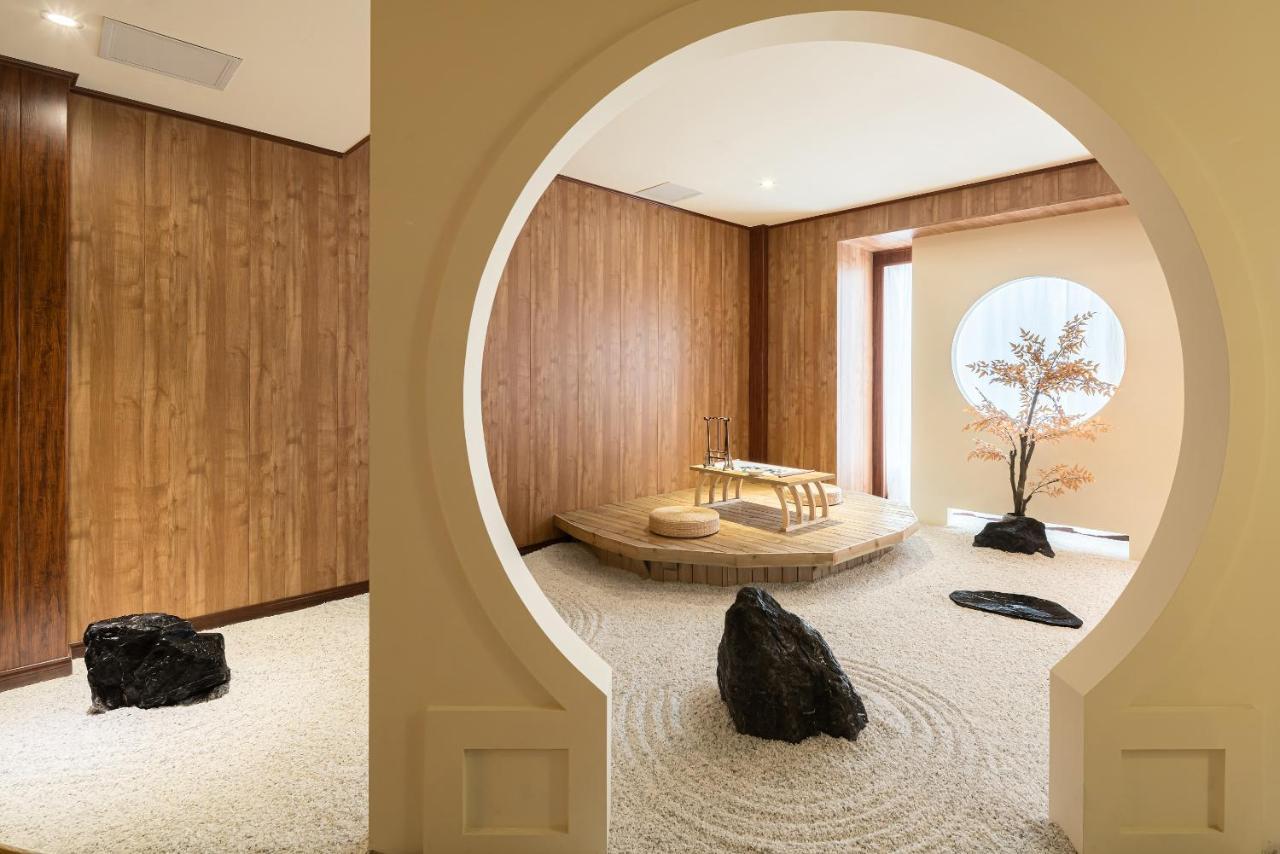 乐山上善居养心禅景酒店 Shangshan Zen Hotel ليشان المظهر الخارجي الصورة