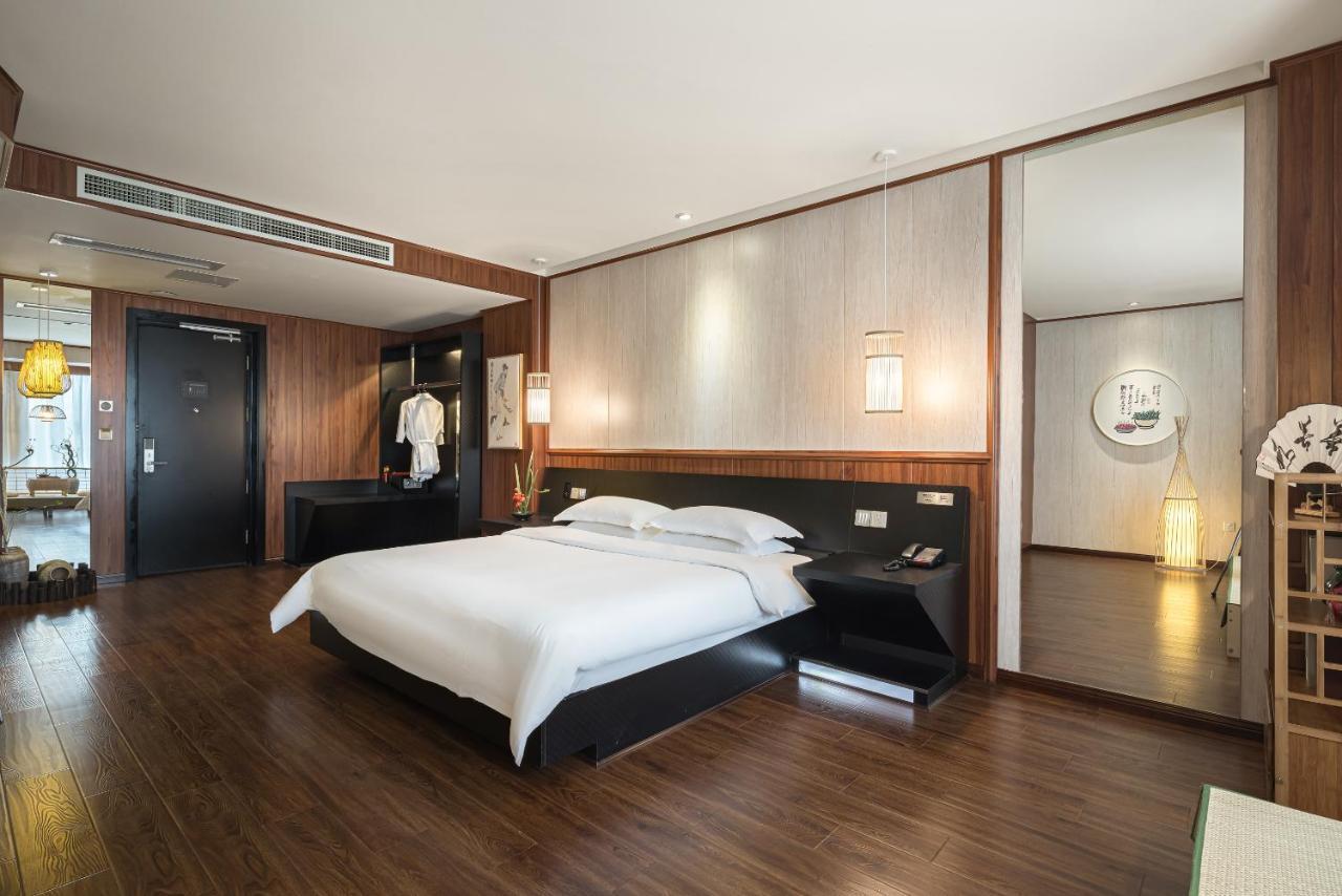 乐山上善居养心禅景酒店 Shangshan Zen Hotel ليشان المظهر الخارجي الصورة