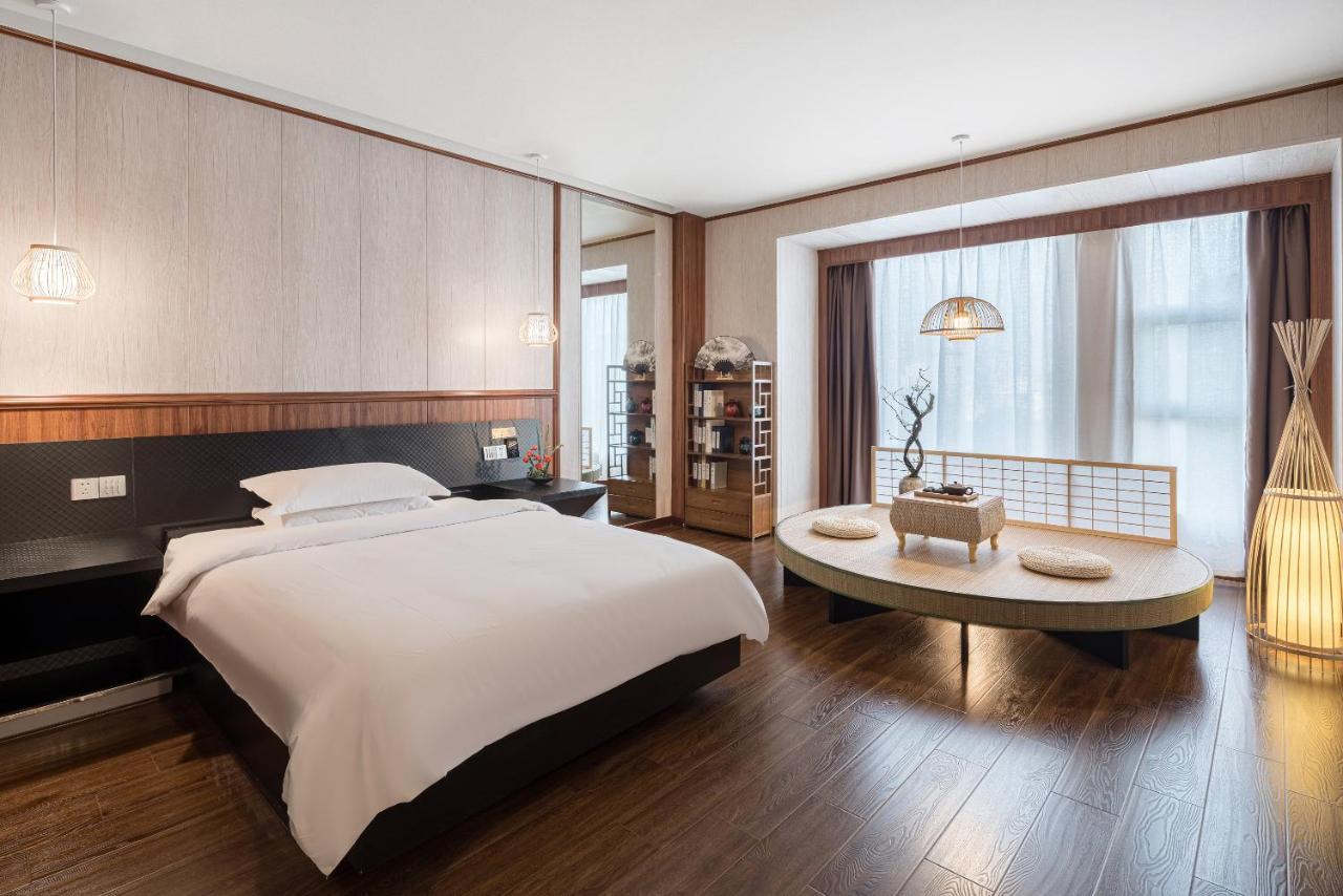 乐山上善居养心禅景酒店 Shangshan Zen Hotel ليشان المظهر الخارجي الصورة
