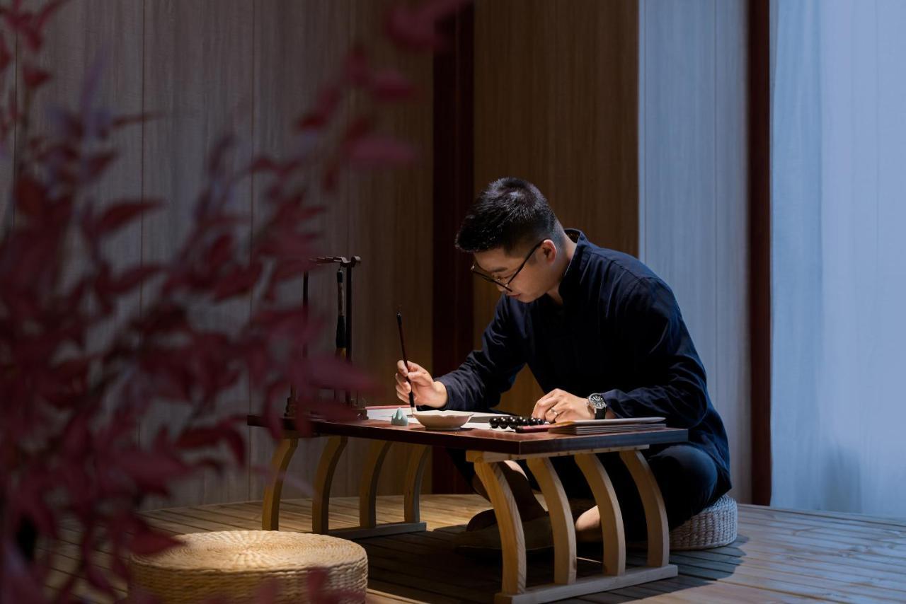 乐山上善居养心禅景酒店 Shangshan Zen Hotel ليشان المظهر الخارجي الصورة