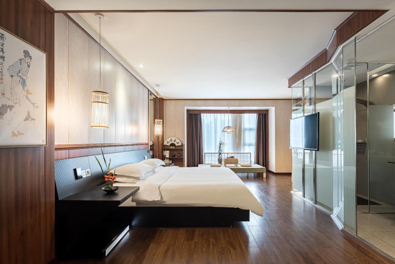 乐山上善居养心禅景酒店 Shangshan Zen Hotel ليشان المظهر الخارجي الصورة