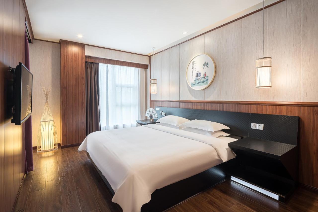 乐山上善居养心禅景酒店 Shangshan Zen Hotel ليشان المظهر الخارجي الصورة