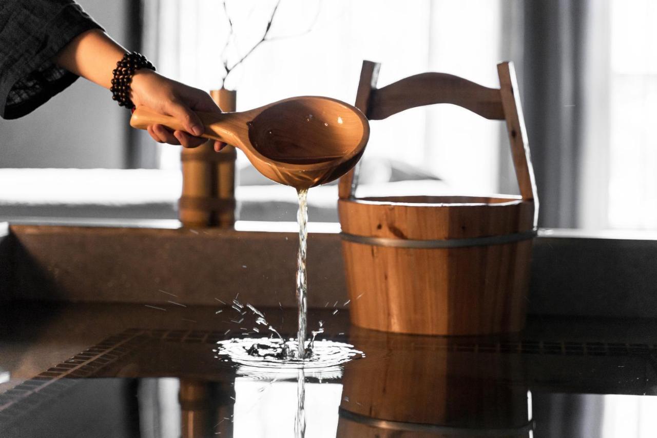 乐山上善居养心禅景酒店 Shangshan Zen Hotel ليشان المظهر الخارجي الصورة